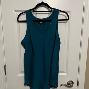 Teal dressy tank top
